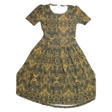 Lularoe Amelia a XX-Small 70s Trippy Eyes Paisley Geometric XXS-217 Full  Skirt Pleated Hidden Pocket Dress XXS fits Women Sizes 00-0 Multicoloured  at Amazon Womens Clothing store