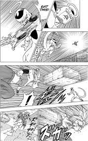 In the anime, goku black takes trunks down quickly after allowing one free hit, while in the manga, they fight for several panels and goku black uses more of goku's moves like the instant transmission. Dragon Ball Super 37 All Comic Com