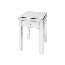 Threshold Mirrored Glass Accent Table With Drawer 25 Glass Accent Tables Mirrored Accent Table Accent Table