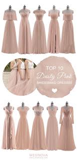 Romantci Dusty Pink Bridesmaid Dresses Lace Details With Long Slee Dusty Pink Bridesmaid Dresses Pink Bridesmaid Dresses Pink Bridesmaid Dresses Lace