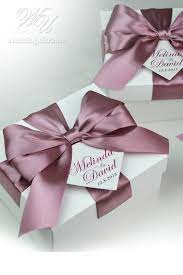Dusty Rose Wedding Gift Box With Satin Ribbon Big Bow And Etsy In 2021 Wedding Gift Boxes Wedding Gift Favors Wedding Candy Boxes