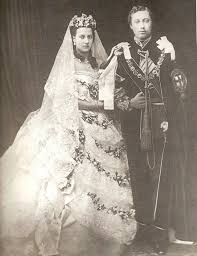 Prince Albert Edward And Princess Alexandra At Their Wedding Princess Alexandra Of Denmark Royal Weddings Alexandra Of Denmark