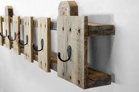Coat Hooks Reclaimed Wood Coat Rack Entryway Coat Hooks Etsy Wooden Pallet Projects Diy Pallet Projects Pallet Coat Racks