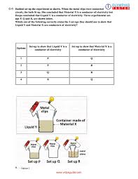 Class 6 Science Electricity Circuits Worksheet 05 Science Electricity Fun Science Worksheets