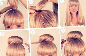 Coiffure Cheveux Attaches Facile Automne Hiver 2019 Coiffure Simple Et Rapide Coiffures Simples Coiffure