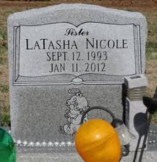 LaTasha Nicole Scott (1993-2012): homenaje de Find a Grave