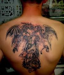 Pin By Just Me On Tattoo Back Tattoo Angel Tattoo Designs Dragon Tattoo