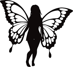 Download Butterfly Woman Silhouette Free Vector Graphic On Pixabay PSD Mockup Templates