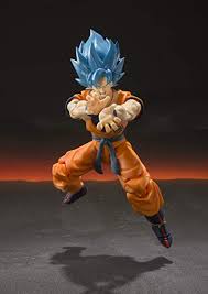The figure stands just under 6″ tall. Amazon Com Tamashii Nations Bandai S H Figuarts Super Saiyan God Super Saiyan Goku Dragon Ball Super Broly Action Figure Toys Games