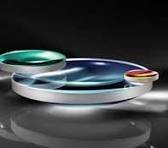 Plankonvexe Linse aus UV-Quarzglas, 25 mm Durchmesser x 125 ...