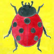 We hope you have fun following along with us. How To Draw A Ladybug Art Projects For Kids