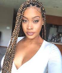 Braid Styles For Natural Hair Growth On All Hair Types For Black Women Braided Hairstyles Easy Hair Styles Braided Hairstyles
