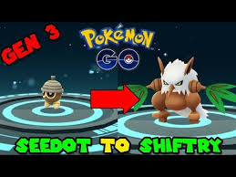 Evolve Seedot Pokemon Go