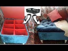 عملت من اقفاص الفاكهه جزامة بانكيت او بانكيت سحاره ٢ ١ هنعمل جزامه من اقفاص الفاكهه بشكل جديد youtube furniture futon couch