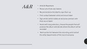 Starting a record label is a dream for many music lovers. Job Roles Of A Record Label