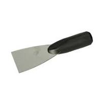 Grattoir MS avec lame inox noir, 8 cm
