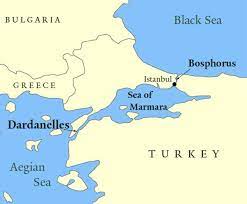 ''the port of istanbul is the sea area (including the golden horn) between the lines that join turkeli feneri and anadoul feneri in the north. Bosphorus Strait Map Bosphorus Map Istanbul Turkey
