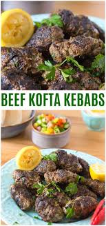 Beef Kofta Recipe Mediterranean Ground Beef Kabob Recipe Via Knowyourproduce Beef Kofta Recipe Kofta Recipe Ground Beef Kabob Recipe