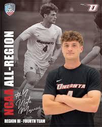 Congratulations to the 5️⃣ Oneonta men's soccer athletes that were named to  the United Soccer Coaches All-Region III Teams! Ali Somow received First  Team honors, Derek Marques and Luigi Prosperi made the