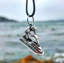 Miniature Jet Ski Pendant Sterling Silver Jet Ski Sterling Silver Sterling Silver Pendants