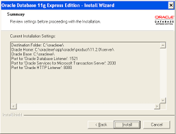 Stepwise procedure for installing oracle 11g express edition. Database Express Edition Installation Guide Contents