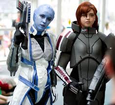 Liara and Female Shepard | Nathan Rupert | Flickr