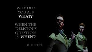 Bioshock Would You Kindly Wallpaper Why Do You Ask What When The Delicious Question Is When R Lutece Bioshock Quotes Bioshock Bioshock Infinite