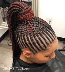 2020 African Hair Braiding Styles Pictures For The Ladies Od9jastyles African Hair Braiding Styles Feed In Ponytail African Hairstyles