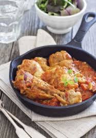 Poulet Basquaise Traditionnel Recette Recettes De Cuisine Poulet Plat