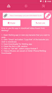 Wesing is an app that turns your android smartphone into a proper karaoke machine. Download Downloader For Wesing Free For Android Downloader For Wesing Apk Download Steprimo Com