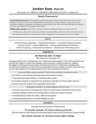 Pharmacy Technician Resume Objectives Very Good Pharmacist Resume Sample Of 40 Incredible Pha Business Resume Template Business Resume Resume Examples