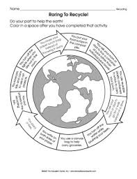 Encourage Your Students To Do Their Part To Help The Earth A Student Colors In Each Space As He Or She Completes Th Earth Day Information Save Earth Earth Day