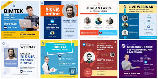 18 flyer acara baru untuk 2018. Cara Membuat Flyer Webinar Atau Seminar Online Yang Keren Dan Menarik Menggunakan Powrpoint Rona Presentasi