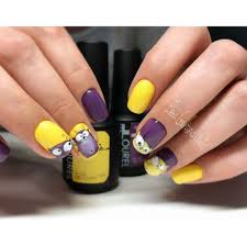 Anytime my nails are yellow i automatically think bumblebees. 28 Cute Summer Yellow Nails Design Easy To Copy In 2019