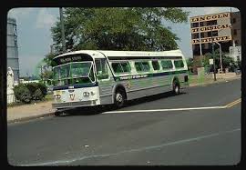 Transport Of New Jersey Nj Original Bus Slide 7025 Taken 1976 Bus Bus Terminal Transportation