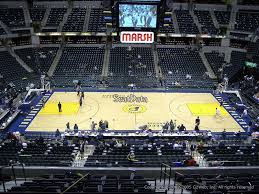 Bankers Life Fieldhouse Section 104 Indiana Pacers
