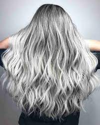 pin von karin muller auf hairstyles graue haarfarben balayage frisur silberne haarfarben
