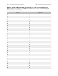 Letter sorts are a great way to assess not only letter knowledge . Alphabetic Knowledge Assessment By Classroom Of Creativity Tpt