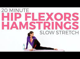 1 20 Minute Yoga For Flexibility Slow Stretch Yoga For Hip Flexors Hamstrings Youtube Yoga For Flexibility Hip Flexor Morning Yoga Workouts