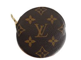 Accessories are designer brands and we do not own the the brands, logo or trademarks. Louis Vuitton Round Coin Purse Brown Cloth Ref 24522 Joli Closet