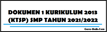 Setiap sekolah teristimewa jenjang sekolah dasar (sd) harus wajib memiliki dokumen 1.pada kesempatan ini, penulis membagikan sebuah contoh dokumen k13 sd terbaru, yang bisa bapak/ibu edit sesuai kebutuhan. Download Dokumen 1 Kurikulum 2013 Ktsp Smp Tahun 2021 2022 Guru Baik