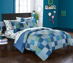 Bedding, bath, home decor, furniture, outdoor, bed basics Full Size Comforter Set 7 Pieces Navy Blue Gray Green Geometric New Estatesales Org