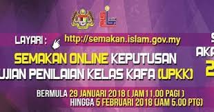 Ketua pengarah jabatan kemajuan islam malaysia, datuk othman mustapha berkata ujian pada dua hari tersebut akan diganti kepada satu tarikh lain yang akan. Kenali Ujian Penilaian Kelas Kafa Upkk