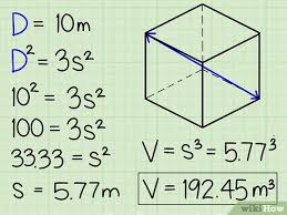 V = volume kubus ( cm 3) s = panjang rusuk kubus ( cm ) 3 Cara Untuk Menghitung Volume Kubus Wikihow