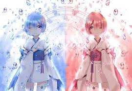 Ram And Rem Of Re Zero Digital Wallpaper Re Zero Kara Hajimeru Isekai Seikatsu Hd Wallpaper Hd Anime Wallpapers Ram And Rem Digital Wallpaper
