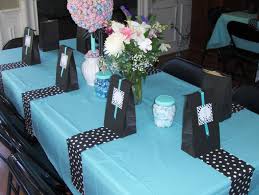For gifts in sterling silver, earthenware, and bone china. Tiffany Blue Black And White Tables From Michele S Baby Shower April 27 2013 Diy Baby Shower Decorations Baby Shower Diy Boy Baby Shower Centerpieces