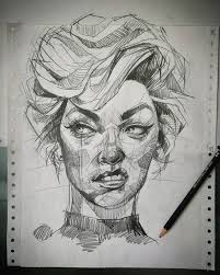 Perfectly Sketched I M Speechless Right Now Just Look At This Beauty This Is How You Draw Faces My Friends You Can Imm Sketches Human Drawing Cool Sketches