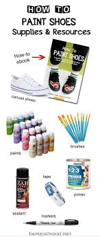 How To Paint Shoes Empress Of Dirt Painted Shoes Diy Canvas Shoes Diy Painted Shoes