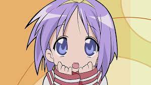 HD wallpaper: anime, anime girls, Lucky Star, Hiiragi Tsukasa, indoors,  purple | Wallpaper Flare