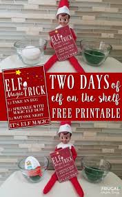 Free Elf On The Shelf Printables